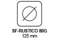PERFIL - Diametre roldana SF-Rustico 80G